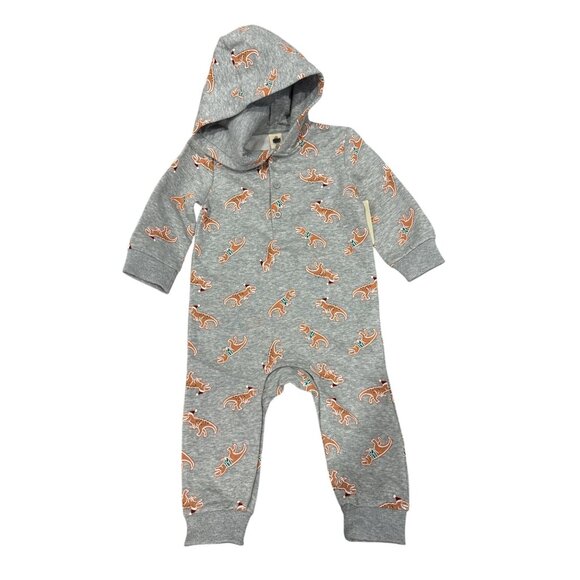 Tucker & Tate Baby Boy Hooded Romper 12M - Picture 2 of 5